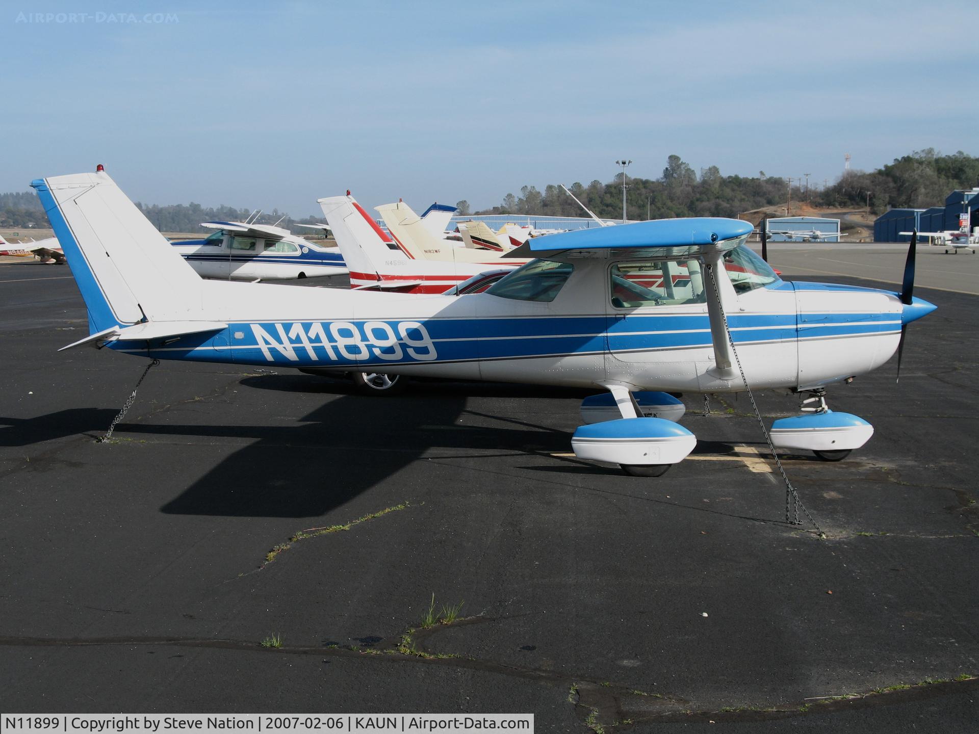 N11899, 1974 Cessna 150L C/N 15075696, Locally-based 1974 Cessna 150L @ Auburn Municipal Airport, CA