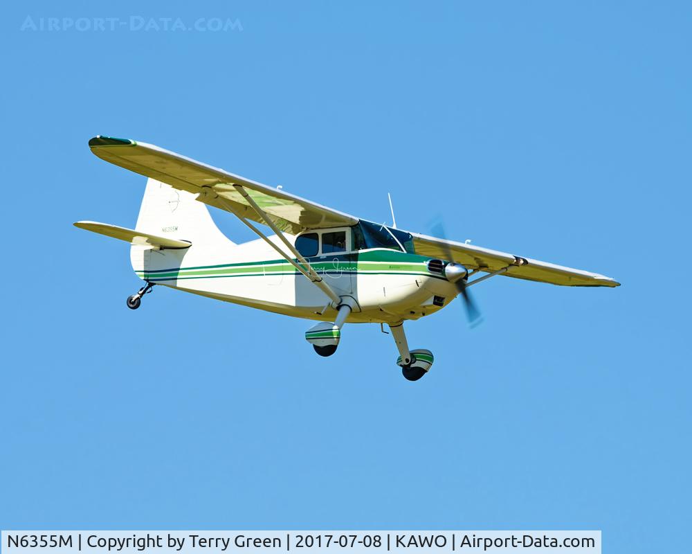 N6355M, 1948 Stinson 108-3 Voyager C/N 108-4355, KAWO