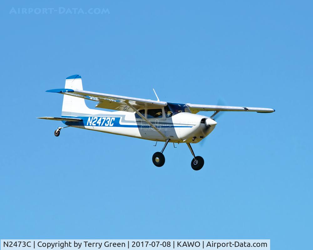 N2473C, 1954 Cessna 180 C/N 30773, KAWO