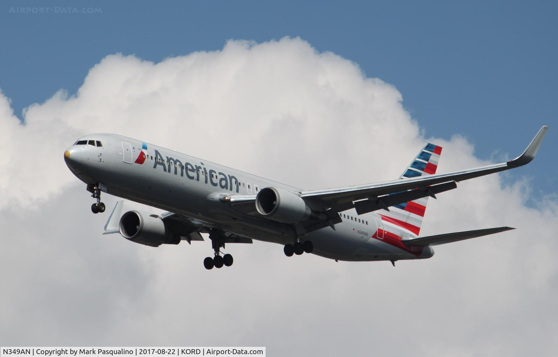 N349AN, 2003 Boeing 767-323 C/N 33088, Boeing 767-300