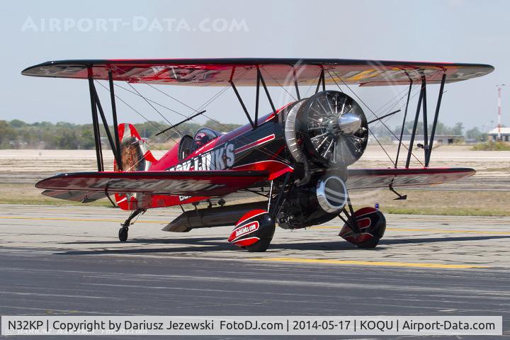 N32KP, 2013 Jet Waco ATO C/N 001, Jet Waco Taperwing  C/N 001 - Jeff Boerboon, N32KP