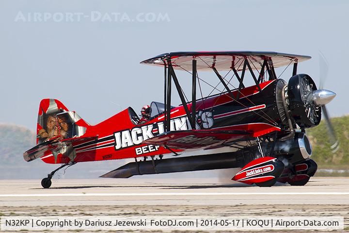 N32KP, 2013 Jet Waco ATO C/N 001, Jet Waco Taperwing  C/N 001 - Jeff Boerboon, N32KP