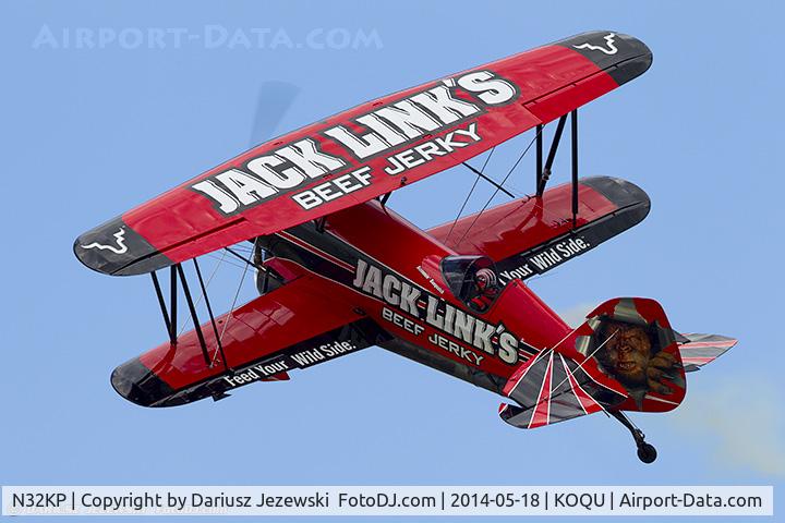 N32KP, 2013 Jet Waco ATO C/N 001, Jet Waco Taperwing  C/N 001 - Jeff Boerboon, N32KP
