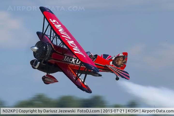 N32KP, 2013 Jet Waco ATO C/N 001, Jet Waco Taperwing  C/N 001 - Jeff Boerboon, N32KP