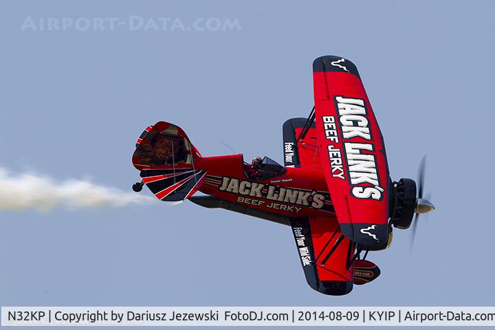 N32KP, 2013 Jet Waco ATO C/N 001, Jet Waco Taperwing  C/N 001 - Jeff Boerboon, N32KP