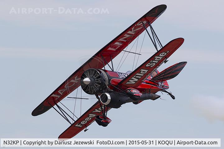 N32KP, 2013 Jet Waco ATO C/N 001, Jet Waco Taperwing  C/N 001 - Jeff Boerboon, N32KP