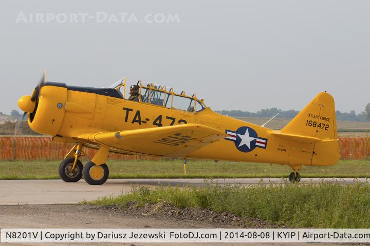 N8201V, North American T-6G Texan C/N 168-472, North American T-6G Texan  C/N 168472, N8201V