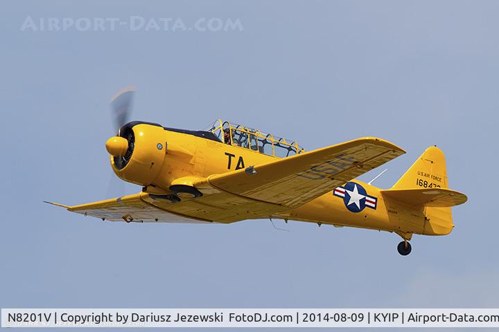 N8201V, North American T-6G Texan C/N 168-472, North American T-6G Texan  C/N 168472, N8201V