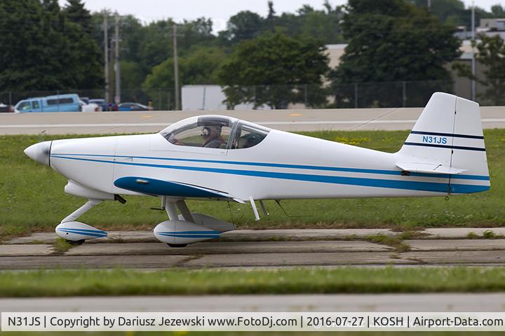 N31JS, Vans RV-6A C/N 20305, Vans RV-6A  C/N 20305, N31JS