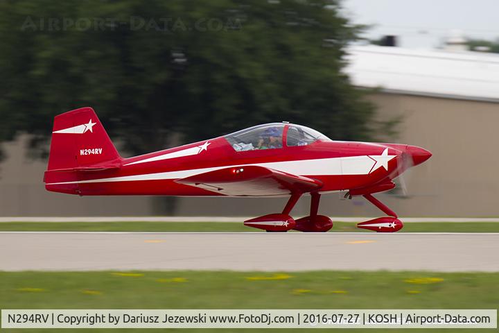 N294RV, 1994 Vans RV-6A C/N 22485, Vans RV-6A  C/N 22485, N294RV