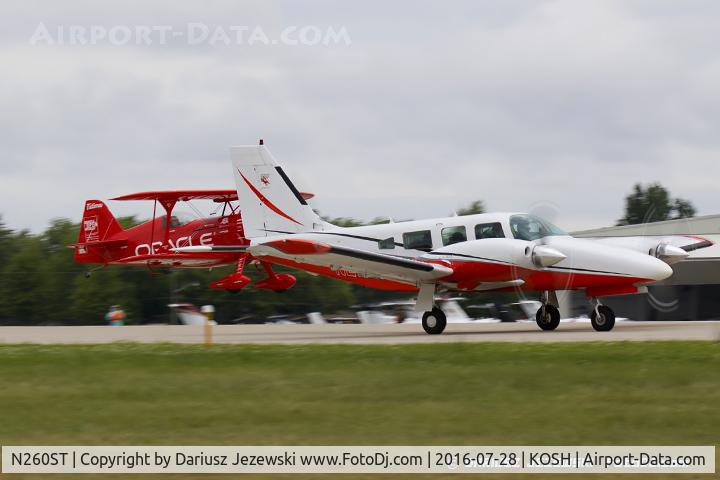 N260ST, 1981 Piper PA-34-220T Seneca C/N 34-8133047, Sean Tucker Team
