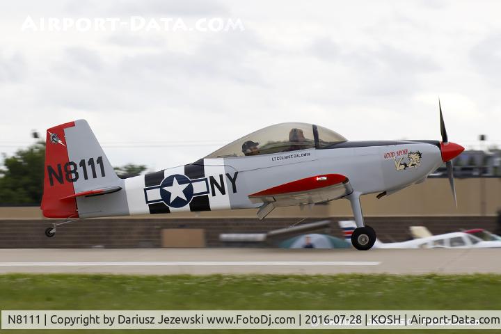 N8111, Beech E18S C/N BA113, Vans RV-8  C/N 81111, N8111
