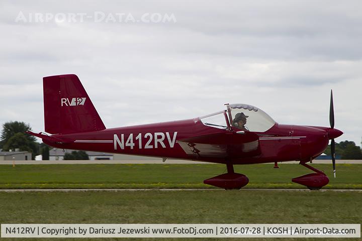 N412RV, 2008 Vans RV-12 C/N 2, Vans RV-12  C/N 2, N412RV