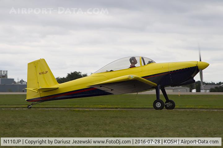 N110JP, 2004 Vans RV-8 C/N 001, Vans RV-8  C/N 1, N110JP