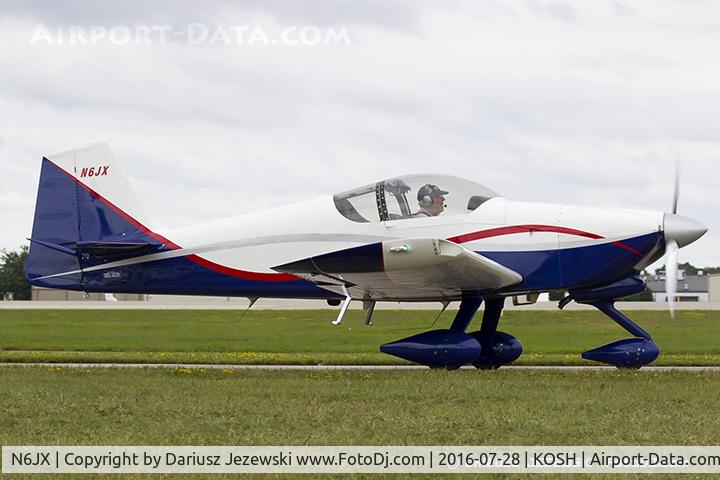 N6JX, 2002 Vans RV-6A C/N 60289, Vans RV-6A  C/N 60289, N6JX
