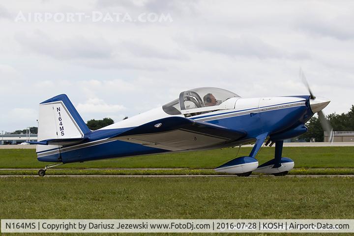 N164MS, 1990 Vans RV-6 C/N 20004, Vans RV-6  C/N 20004, N164MS