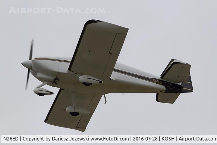 N26ED, 1999 Van's RV-6A C/N 24840, Vans RV-6A  C/N 24840, N26ED