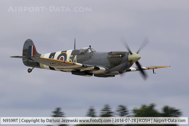 N959RT, 1944 Supermarine 361 Spitfire IXc C/N CBAF.8125, Supermarine 361 Spitfire LF.IXc  C/N CBAF.8125, N959RT