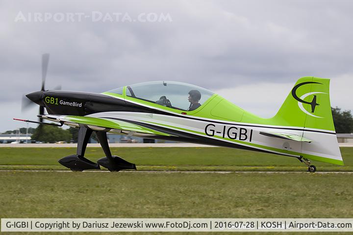 G-IGBI, 2015 Game Composites GBI Gamebird C/N 001, Game Composites GBI Gamebird  C/N 1, G-IGBI
