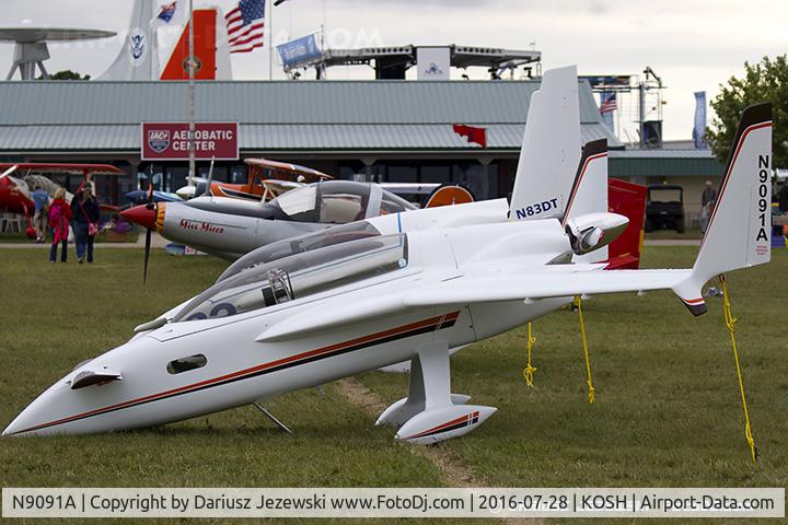 N9091A, 1983 Rutan VariEze C/N SLW1, Vari-EZE  C/N SLW1, N9091A