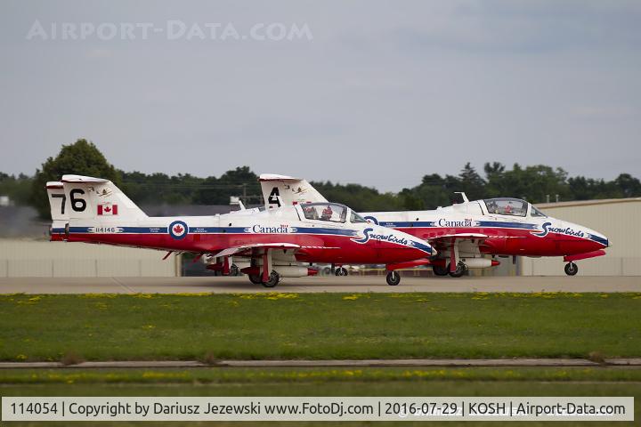 114054, 1971 Canadair CT-114 C/N 1054, CAF CT-114 Tutor 114054 C/N 1054 from Snowbirds Demo Team 15 Wing CFB Moose Jaw, SK