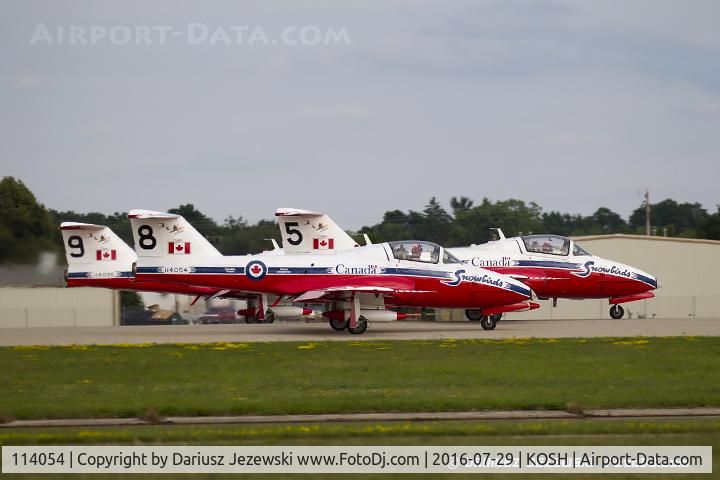 114054, 1971 Canadair CT-114 C/N 1054, CAF CT-114 Tutor 114054 C/N 1054 from Snowbirds Demo Team 15 Wing CFB Moose Jaw, SK