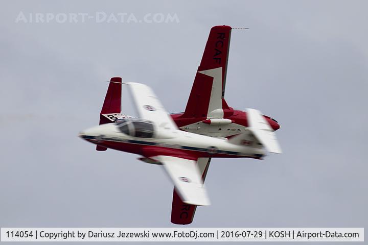 114054, 1971 Canadair CT-114 C/N 1054, CAF CT-114 Tutor 114054 C/N 1054 from Snowbirds Demo Team 15 Wing CFB Moose Jaw, SK