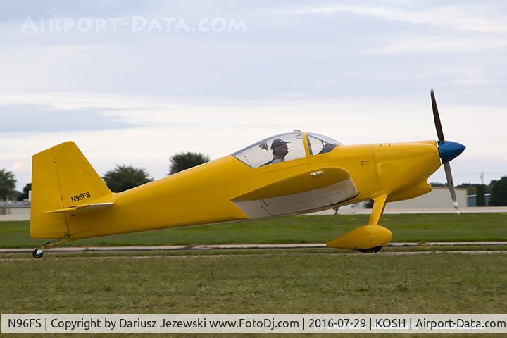 N96FS, 2008 Vans RV-6 C/N 21585, Vans RV-6  C/N 21585, N96FS
