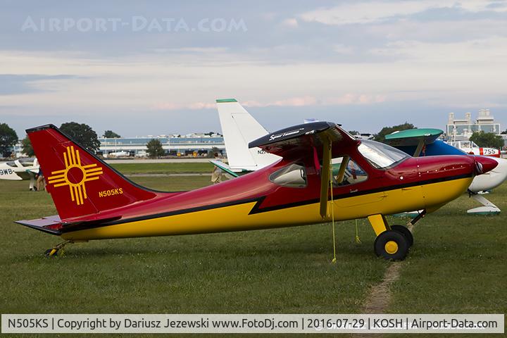 N505KS, 2007 Glasair GS-2 Sportsman C/N 7185, Glasair GS-2 Sportsman  C/N 7185, N505KS