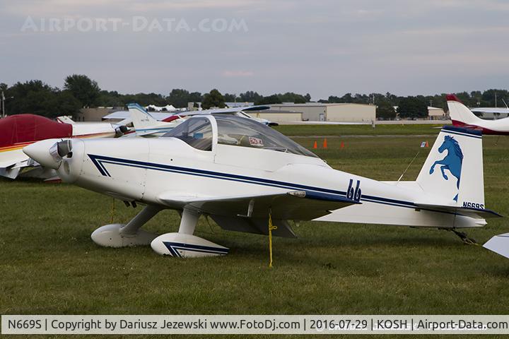 N669S, 1996 Bushby Mustang II C/N 7095, Mustang  C/N 7095, N669S