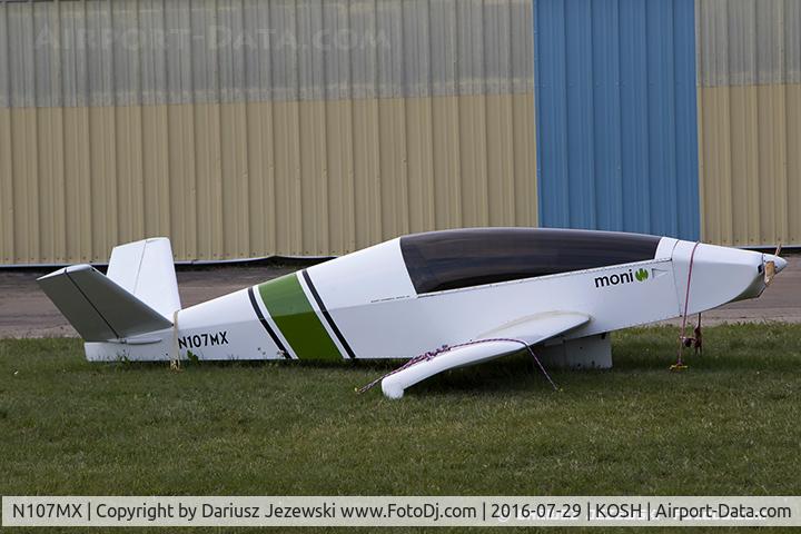 N107MX, 1981 Monnett Moni C/N 001, Monnett Moni  C/N 1, N107MX