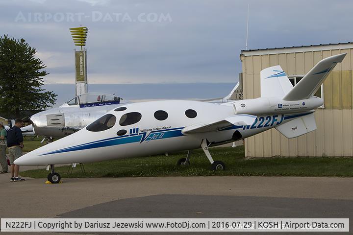 N222FJ, 1997 Scaled Composites 271 V-Jet II C/N 001, Scaled Composites 271  C/N 1, N222FJ