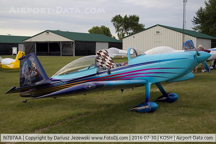 N707AA, 2012 Vans RV-8 C/N 80481, Vans RV-8  C/N 80481, N707AA