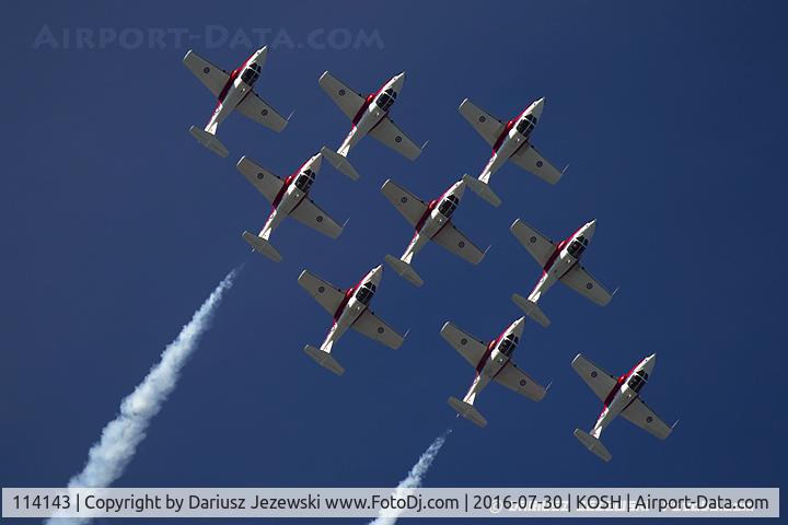 114143, Canadair CT-114 Tutor C/N 1143, CAF CT-114 Tutor 114143 C/N 1143 from Snowbirds Demo Team 15 Wing CFB Moose Jaw, SK