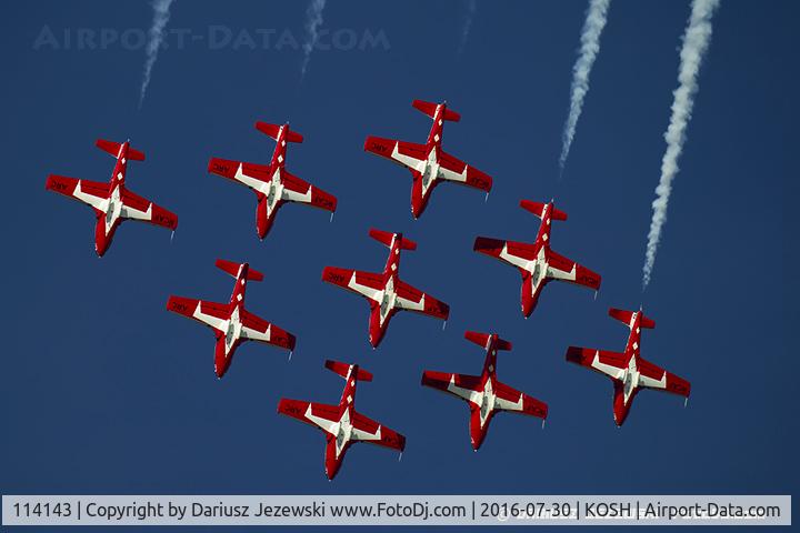 114143, Canadair CT-114 Tutor C/N 1143, CAF CT-114 Tutor 114143 C/N 1143 from Snowbirds Demo Team 15 Wing CFB Moose Jaw, SK