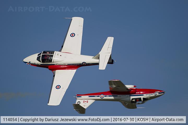 114054, 1971 Canadair CT-114 C/N 1054, CAF CT-114 Tutor 114054 C/N 1054 from Snowbirds Demo Team 15 Wing CFB Moose Jaw, SK