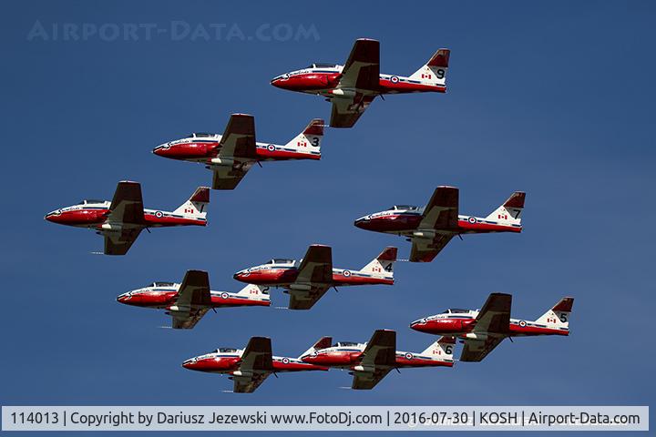 114013, 1962 Canadair CT-114 Tutor C/N 1013, CAF CT-114 Tutor 114013 C/N 1013 from Snowbirds Demo Team 15 Wing CFB Moose Jaw, SK