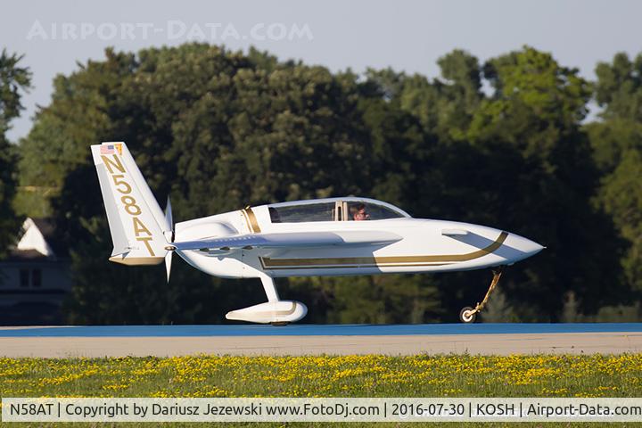 N58AT, 1994 Rutan Long-EZ C/N 1266, Rutan Long-EZ  C/N 1266, N58AT