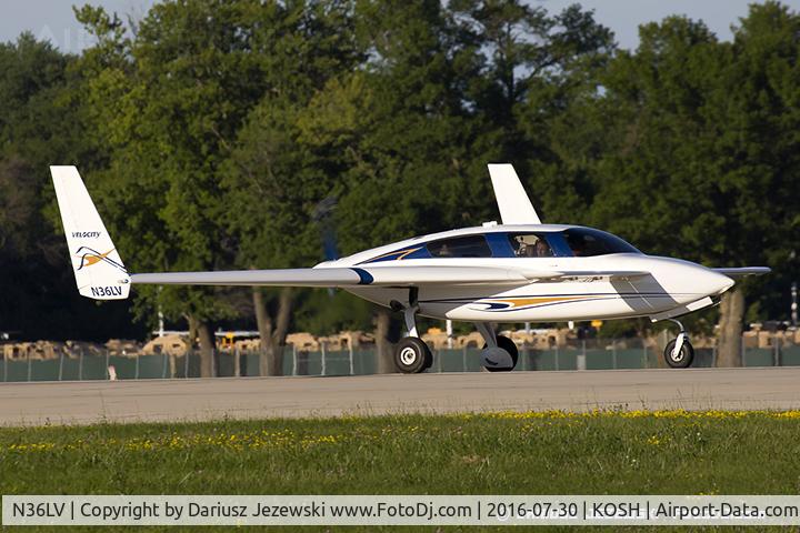 N36LV, Velocity Velocity XL-5 RG C/N 001 (N36LV), Velocity XL-5 RG  C/N 001, N36LV