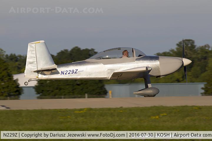 N229Z, 2014 Vans RV-8 C/N 82898, Vans RV-8  C/N 82898, N229Z