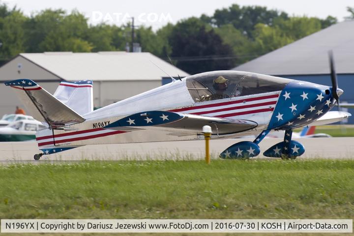N196YX, Sonex Waiex C/N W0052, Waiex  C/N W0052, N196YX