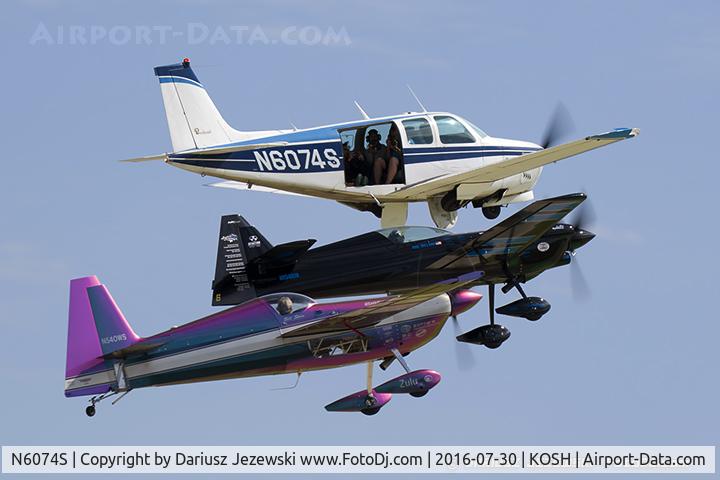 N6074S, 1975 Beech A36 Bonanza 36 C/N E-778, Air-to-Air Photo Shoot, N6074S