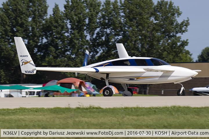 N36LV, Velocity Velocity XL-5 RG C/N 001 (N36LV), Velocity XL-5 RG  C/N 001, N36LV