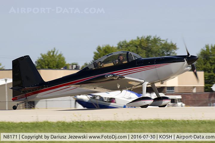 N8171, 2005 Vans RV-8 C/N 81320, Vans RV-8  C/N 81320, N8171