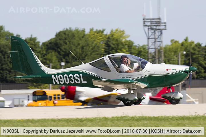 N903SL, 2008 Evektor-Aerotechnik Sportstar SL C/N 20080003, Sportstar SL  C/N 2008 0003, N903SL