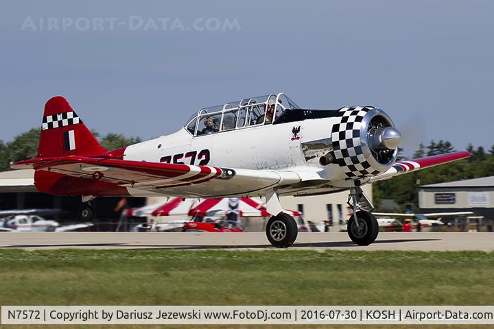 N7572, 1941 North American AT-6D Texan C/N 41-34018, North American AT-6D Texan  C/N 41-34018, N7572