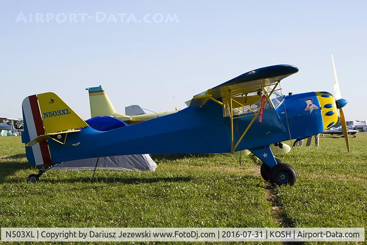 N503XL, 1995 Skystar Kitfox XL C/N ECX005, Skystar Kitfox XL  C/N ECX005, N503XL