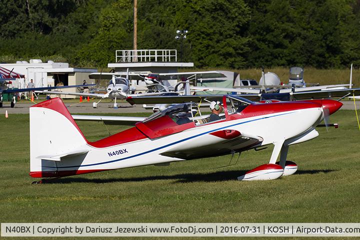N40BX, 2004 Vans RV-6 C/N 25771, Vans RV-6  C/N 25771, N40BX