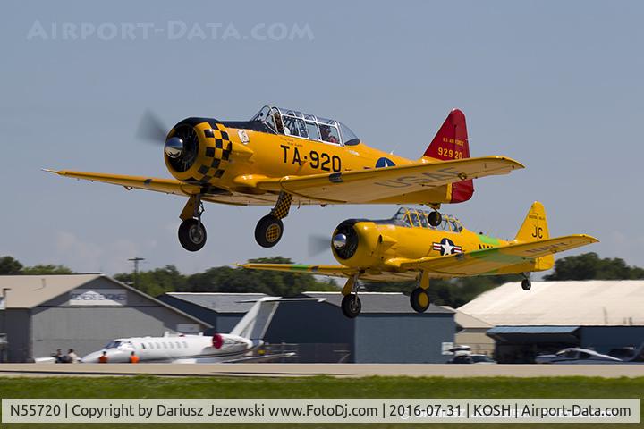 N55720, North American T-6G Texan C/N 168-24, North American T-6G Texan 