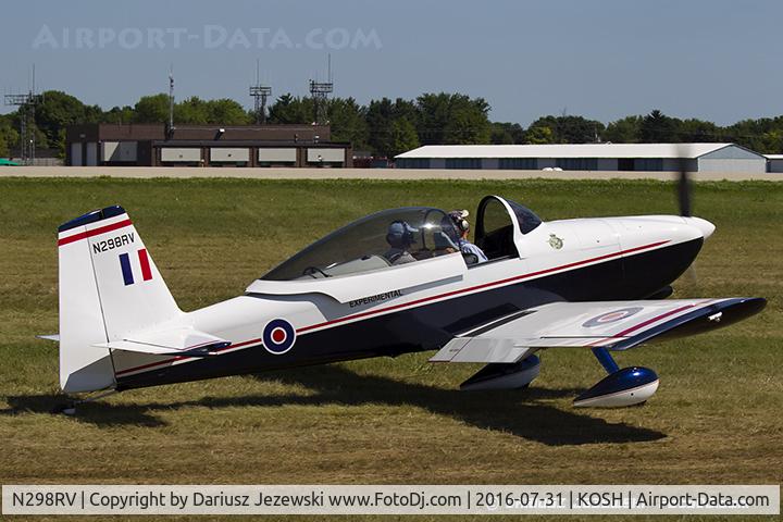 N298RV, Vans RV-8 C/N 001 (N298RV), Vans RV-8  C/N 001, N298RV